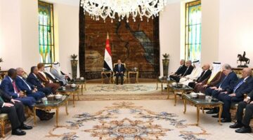 السيسي يبحث مع رؤساء البرلمانات العربية مستجدات الأوضاع في الأراضي الفلسطينية