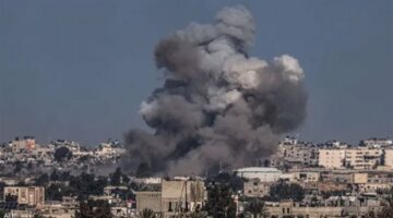 عاجل.. انفجار قوي في مدينة رفح جنوب قطاع غزة